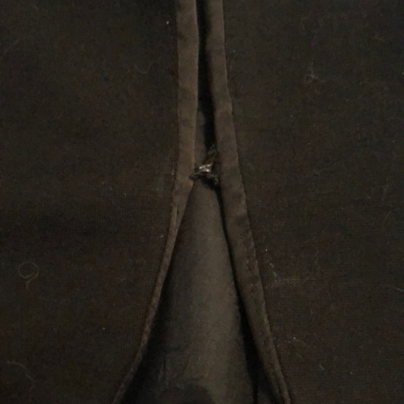 Willi Smith short tux  women’s jacket size 8/satiny lapels/lined/pleated back - Picture 4 of 17